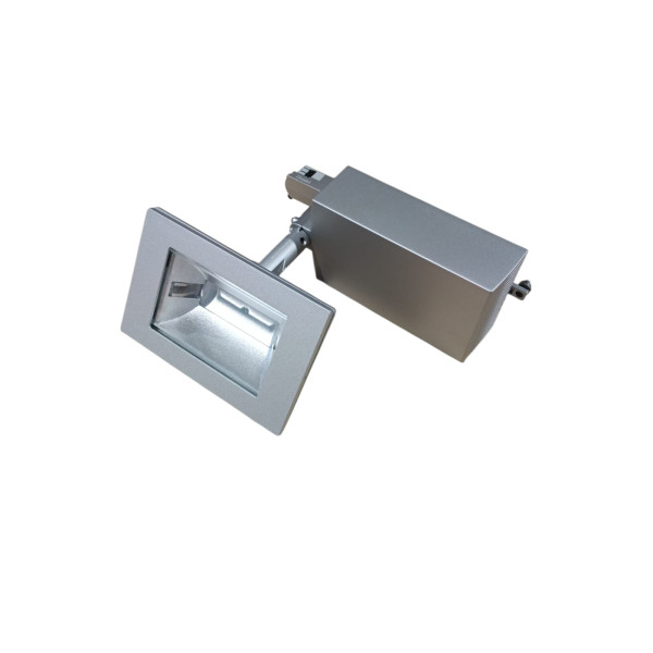 Iguzzini 4815 parallel gray 213x142 150w hit electron w//track adapter